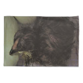 Oude notulen kussensloop (Achterkant)