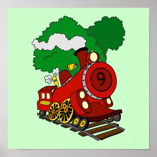 Oude nr. 9 poster (Voorkant)