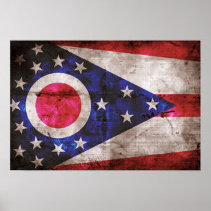 Oude Ohio-vlag; Poster