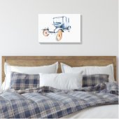 Oude oldtimer. canvas afdruk (Insitu (Slaapkamer))