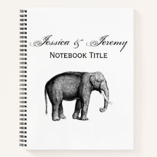 Oude Olifant Tekening Notitieboek