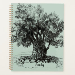 Oude olijfboom planner