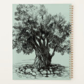 Oude olijfboom planner (Achterkant)