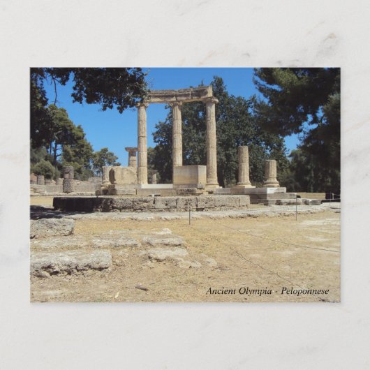 Oude Olympia Briefkaart (Voorkant)