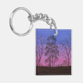 Oude omheining sleutelhanger (Voorkant Links)