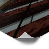 Oude ondergrondse post poster (Hoek)