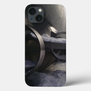 Oude onderzeeër iPhone 13 hoesje