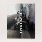 Oude onderzeeër legpuzzel (Verticaal)