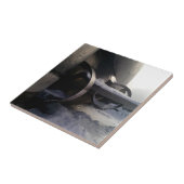 Oude onderzeeër tegeltje (Zijkant)