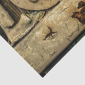 Oude ontkoppeling van de deurscharnier 20x30 tissuepapier (Detail)