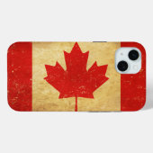 Oude ontwerp Canadese vlag Case-Mate iPhone Case (Achterkant (horizontaal))
