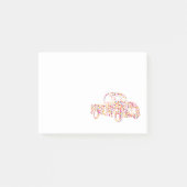 Oude ophaaltrommel post-it® notes (Voorkant)