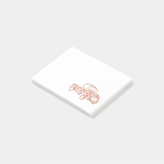 Oude ophaaltrommel post-it® notes (Schuin)