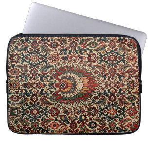 Oude Oriëntaalse Turkse Perzische Tapijt Vloerklee Laptop Sleeve