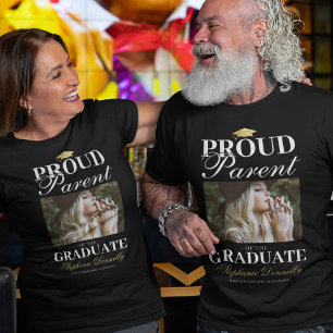 Oude ouder van de Afstuderen Foto T-shirt