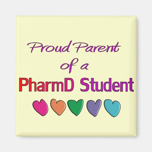 Oude ouder van een PharmD student Magneet (Voorkant)