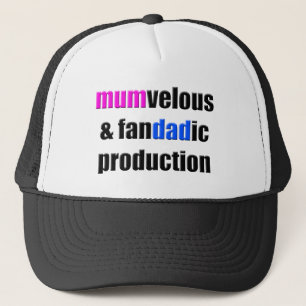 Oude ouders trucker pet