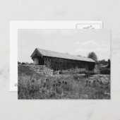 Oude overdekte brug briefkaart (Voorkant / Achterkant)