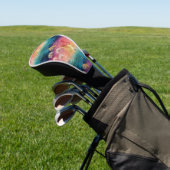 Oude Paardenbloem Abstract Patroon (1) Golfheadcover (Insitu)