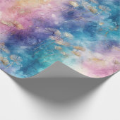 Oude Paardenbloem Abstract Patroon (2) Cadeaupapier (Hoek)