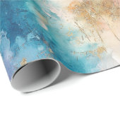 Oude Paardenbloem Abstract Patroon (2) Cadeaupapier (Rol Hoek)