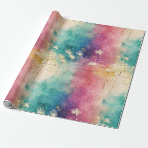 Oude Paardenbloem Abstract Patroon (4) Cadeaupapier