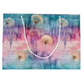 Oude Paardenbloem Abstract Patroon (6) Groot Cadeauzakje (Achterkant)