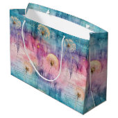 Oude Paardenbloem Abstract Patroon (6) Groot Cadeauzakje (Achterkant Gekanteld)