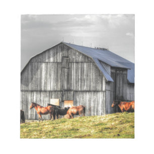oude paardenschuur notitieblok