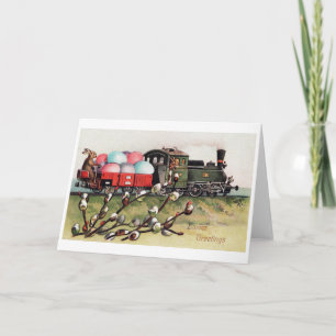 Oude Paashaas Trein Kaart