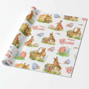 Oude Paashaasmanden Cadeaupapier