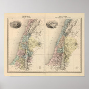 Oude Palestina Poster