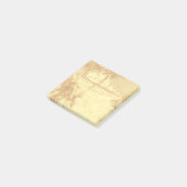 Oude palmboom strand etsbare stickies post-it® notes (Schuin)