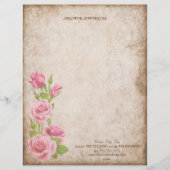 Oude papieren brief (Voorkant)