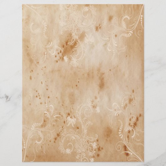 Oude papieren brief (Voorkant)