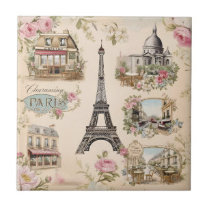 Oude Paris Tegeltje