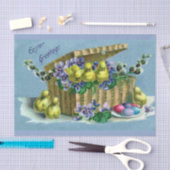 Oude Pasen Decoupage Ambacht Tissuepapier (Craft)