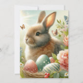 Oude-Pasenkonijn  Kaart (Achterkant)