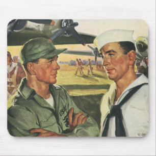 Oude Patriottische Helden, Militairen in Uniform Muismat