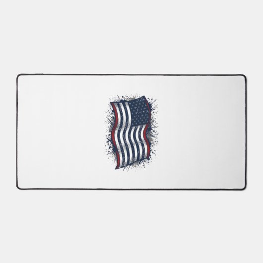 Oude Patriottische Vlag Overhemd Ontwerp_1 Bureaumat (Voorkant)