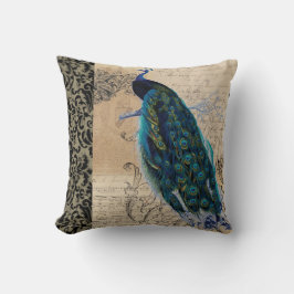 Oude Peacock Modern  decoratief decor Kussen
