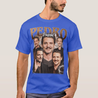 Oude Pedro Pascal Bootleg familie T-shirt