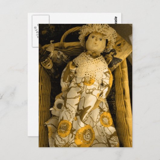 Oude Peg Briefkaart (Voorkant / Achterkant)