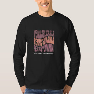 Oude Pennsylvania Leus - Retro Staat van Penns T-shirt