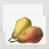 Oude peren, biologisch voedsel, rijp fruit (Voorkant / Achterkant)