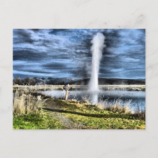 Oude persoon - Briefkaart (Voorkant)