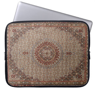 Oude Perzische Turkse Oriëntaalse Tapijt Vloerklee Laptop Sleeve