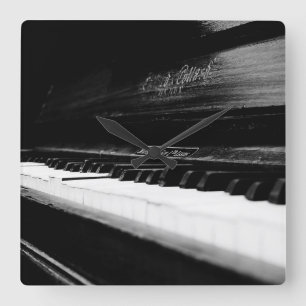 Oude Piano Vierkante Klok