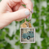 oude "Pickup Truck Rustic"-Sleutelhanger Sleutelhanger (Hand)