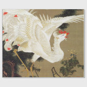 Oude pijnboom en witte Phoenix van Ito Jakuchu Cadeaupapier (Vlak)